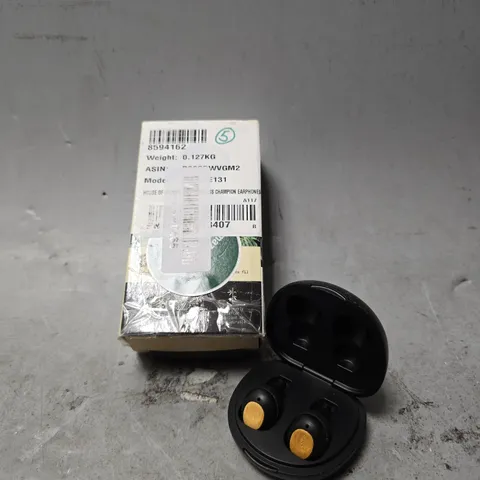 BOXED HOUSE OF MARLEY CHAMPION EARPHONES 