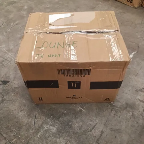 BOXED LOUNGE TV UNIT