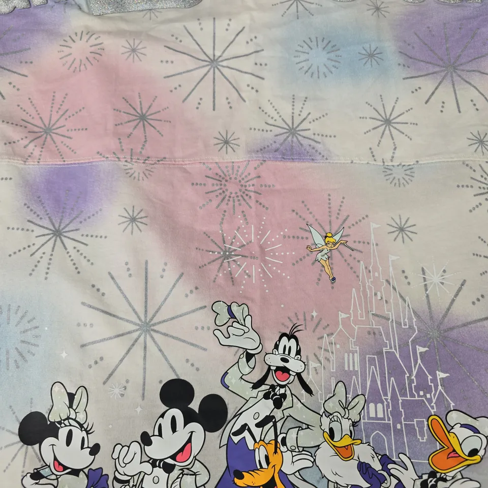 DISNEY WORLD LONG SLEEVE SWEATSHIRT IN MULTICOLOUR SIZE XXL