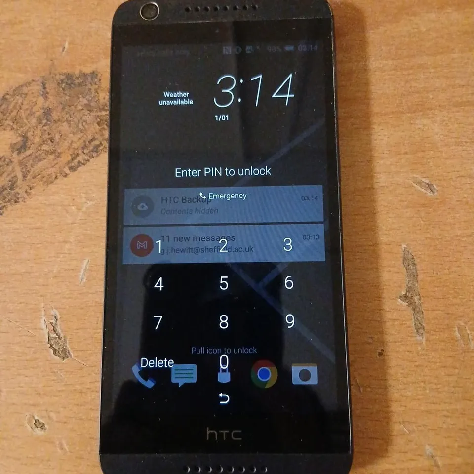 HTC SMARTPHONE – BLACK 