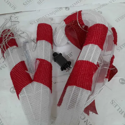 CANDY CANES OUTDOOR LIGHT