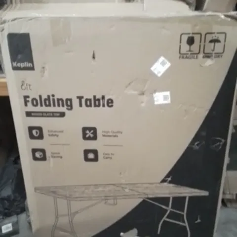 BOXED KEPLIN 6FT FOLDING TABLE
