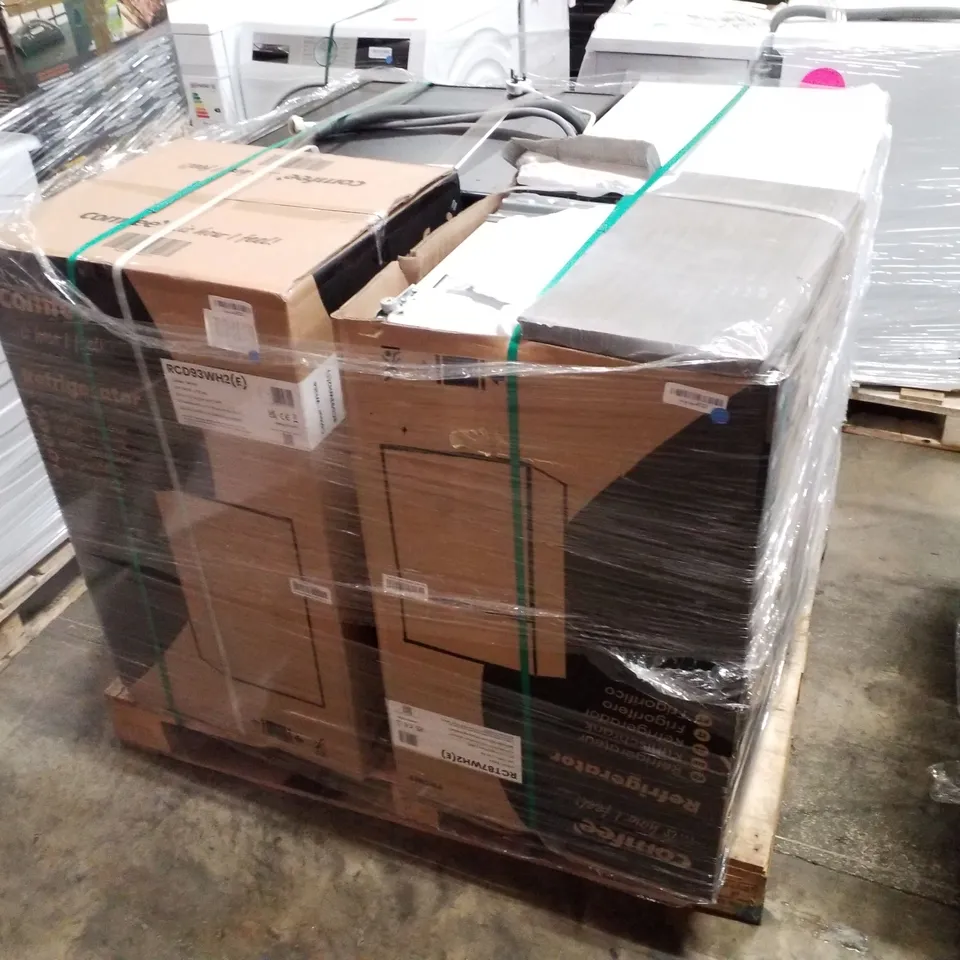 PALLET OF APPROXIMATELY 4 UNPROCESSED RAW RETURN WHITE GOODS TO INCLUDE