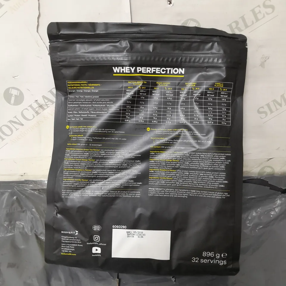 BODY&FIT WHEY PERFECTION 896G VANILLA FLAVOUR