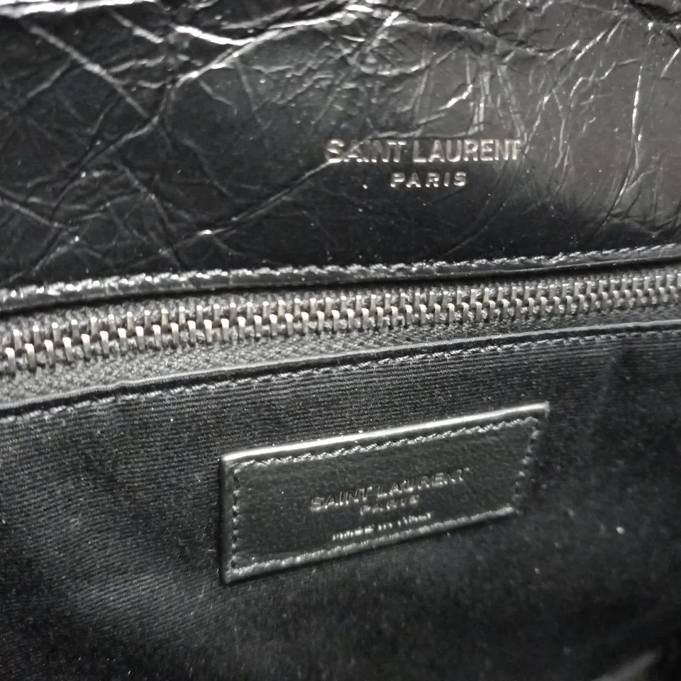 SAINT LAURENT BLACK NIKI SHOULDER BAG 