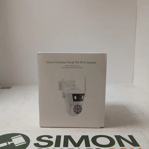 ANRAN INDOOR/OUTDOOR PAN & TILT WI-FI CAMERA - BOXED 