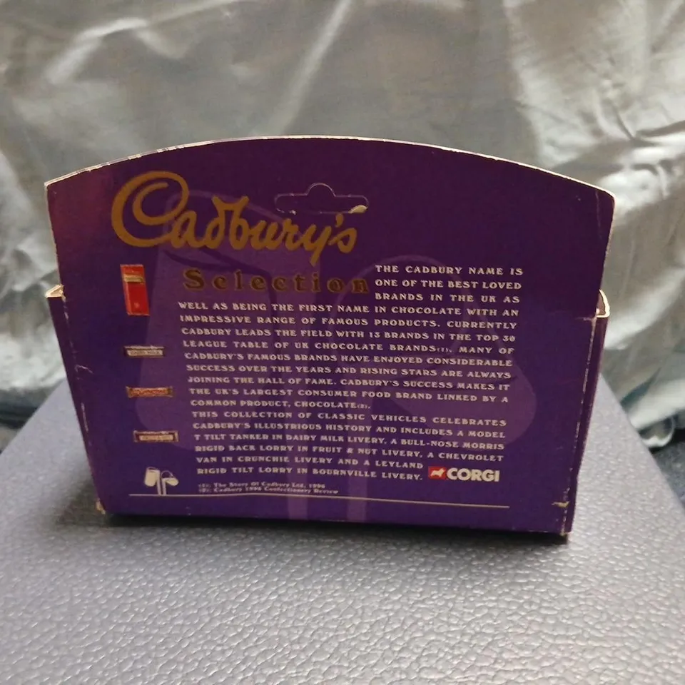 CORGI CLASSICS CADBURY'S DAIRY MILK DIE-CAST TRUCK IN PURPLE BOX (61206)
