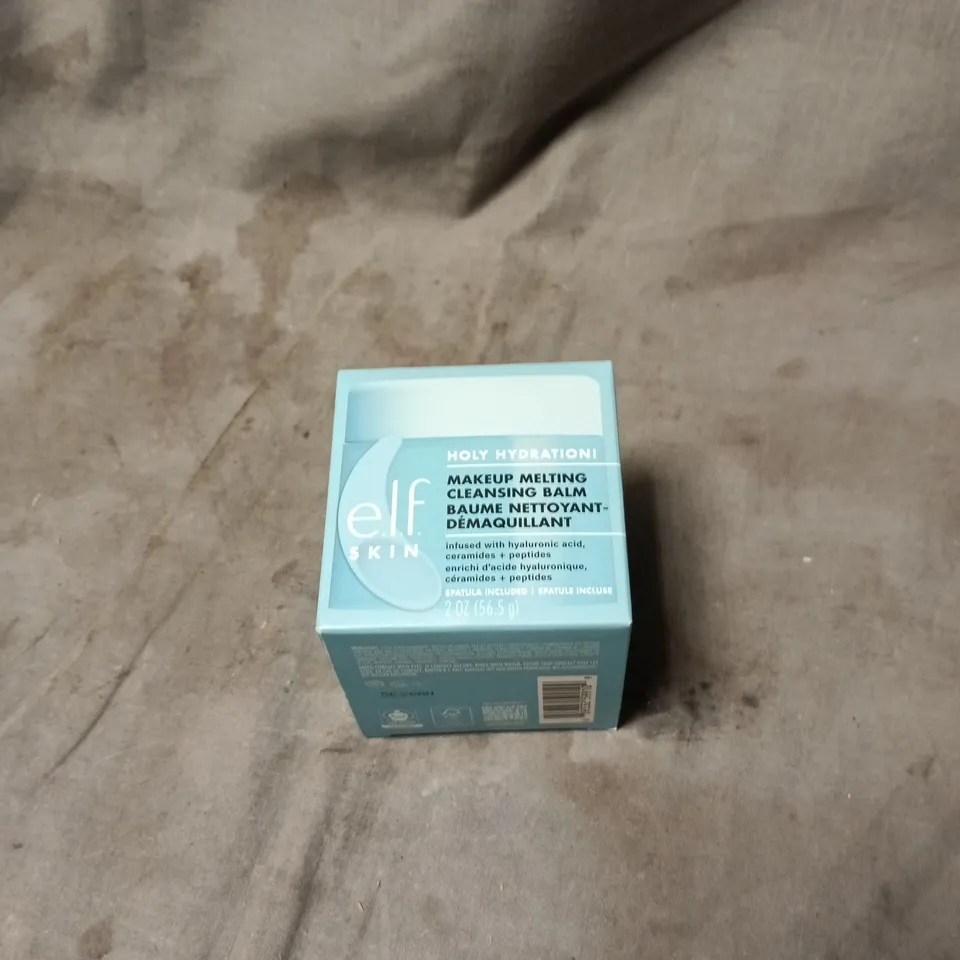 E.L.F. HOLY HYDRATION MAKEUP MELTING CLEANSING BALM – 2 OZ (56.5 G) BOXED