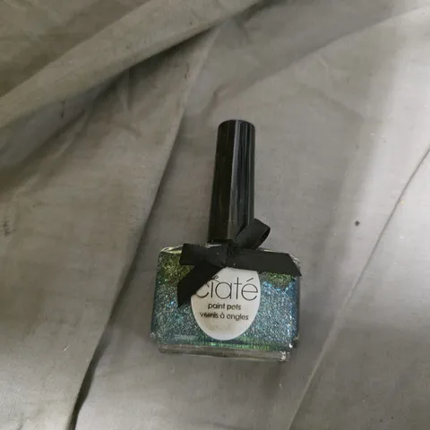 CIATE LONDON NAIL POLISH – ROLLER COASTER GLITTER BLUE, 0.46 FL OZ (13.5 ML) – 6-PACK