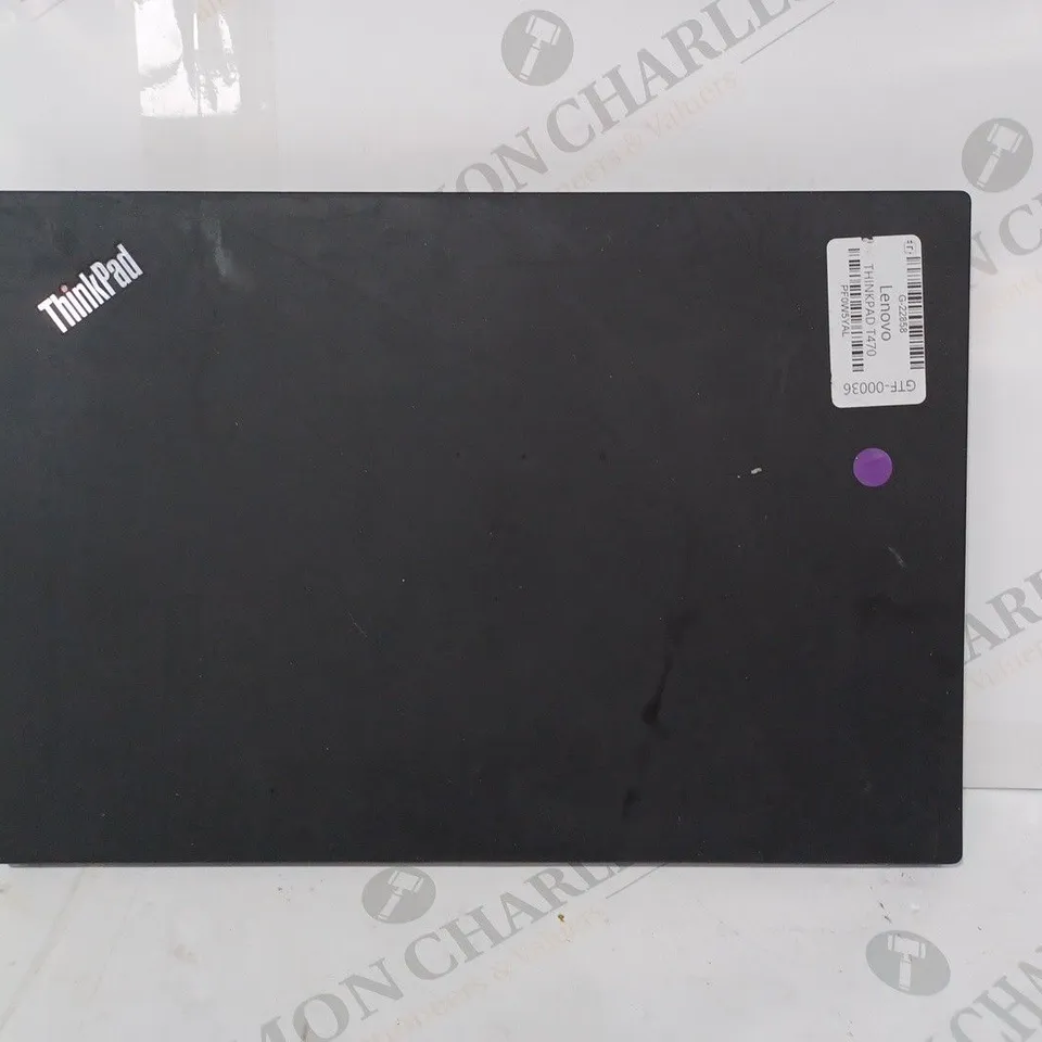 LENOVO THINKPAD T470 LAPTOP IN BLACK