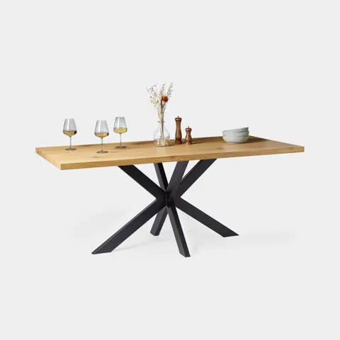 BOXED FRANKLIN 180CM DINING TABLE