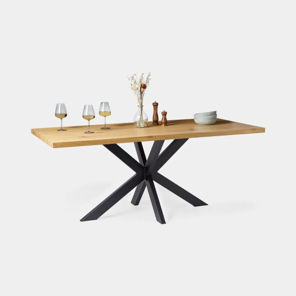 BOXED FRANKLIN 180CM DINING TABLE