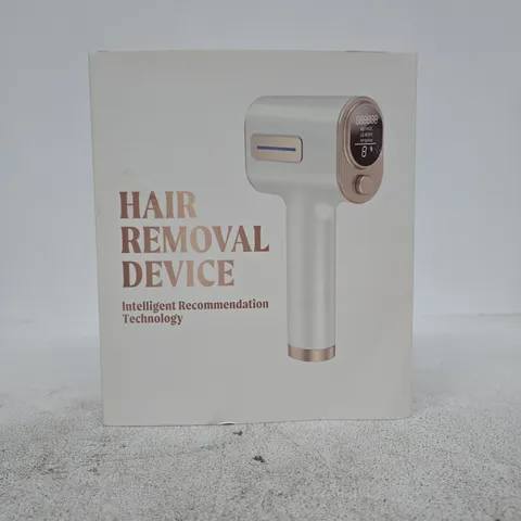 BOXED INTELLIGENT TECHNOLOGY HAIR REMOVAL DEVICE