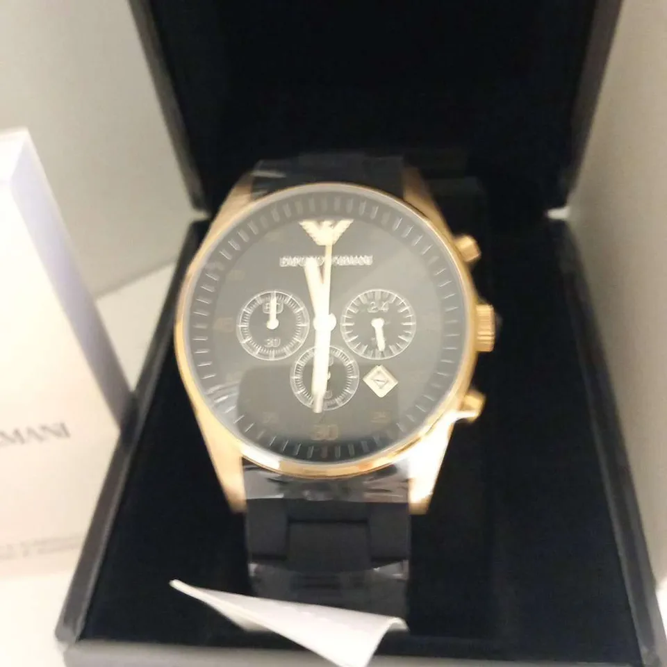BOXED EMPORIO ARMANI AR5905 WRIST WATCH