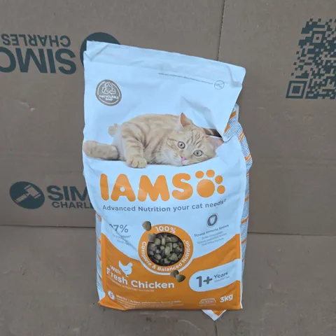 IAMS ADULT CHICKEN DRY CAT FOOD - 3KG