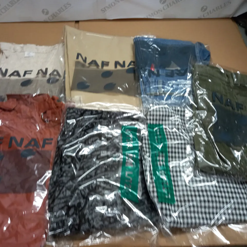 LARGE QUANTITY OF ASSORTED BAGGED CLOTHING ITEMS IN VARIOUS SIZES