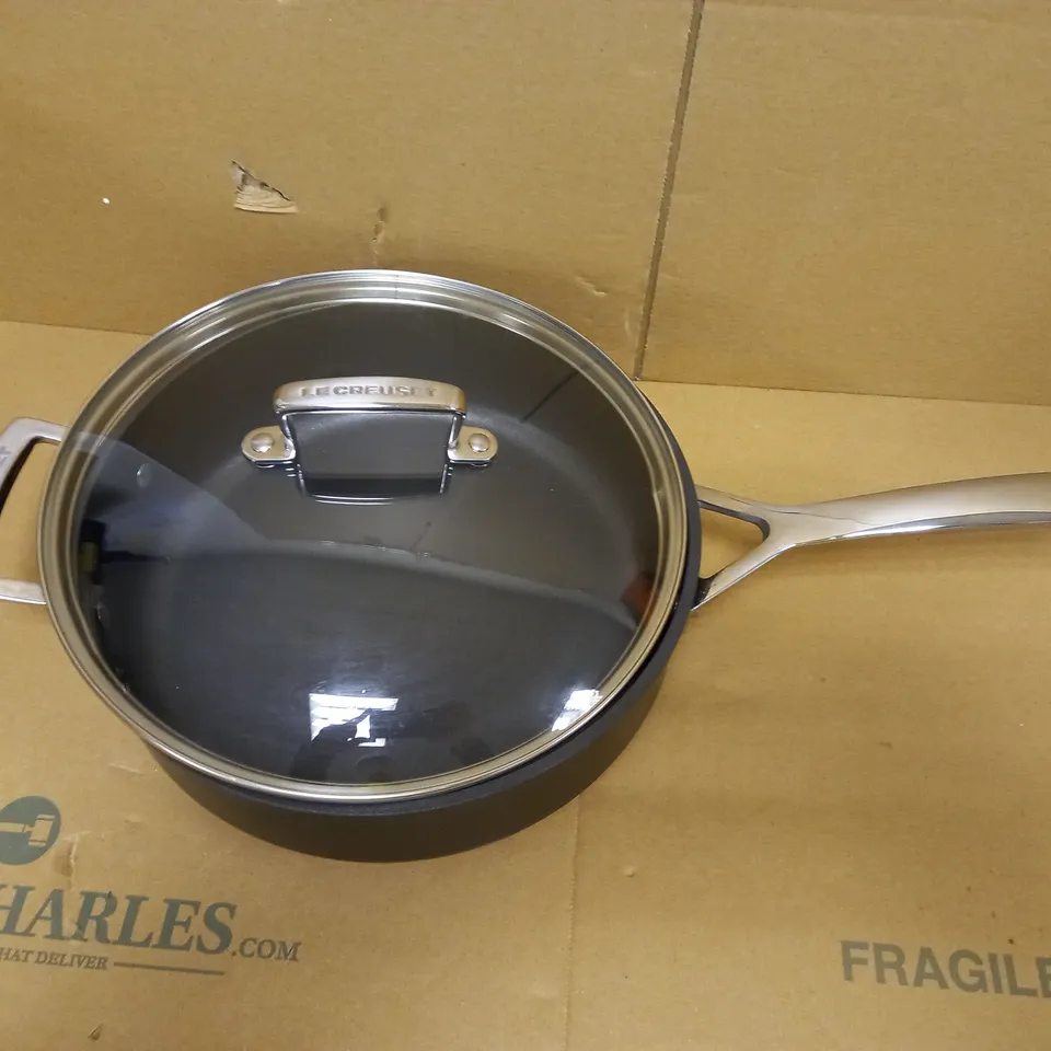 LE CREUSET TOUGHENED NON-STICK 26X7.8CM SAUTE PAN