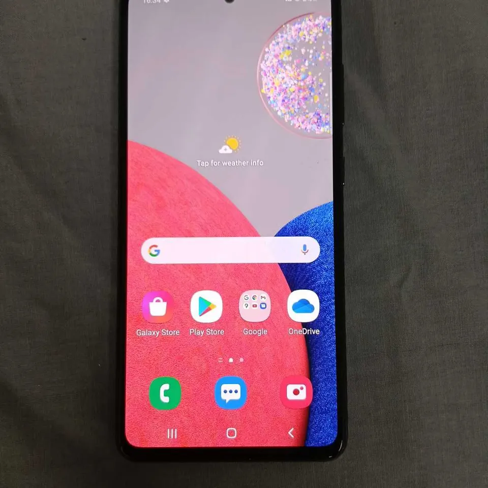 SAMSUNG GALAXY A52S 5G SMARTPHONE – BLACK (SM-A528B/DS)