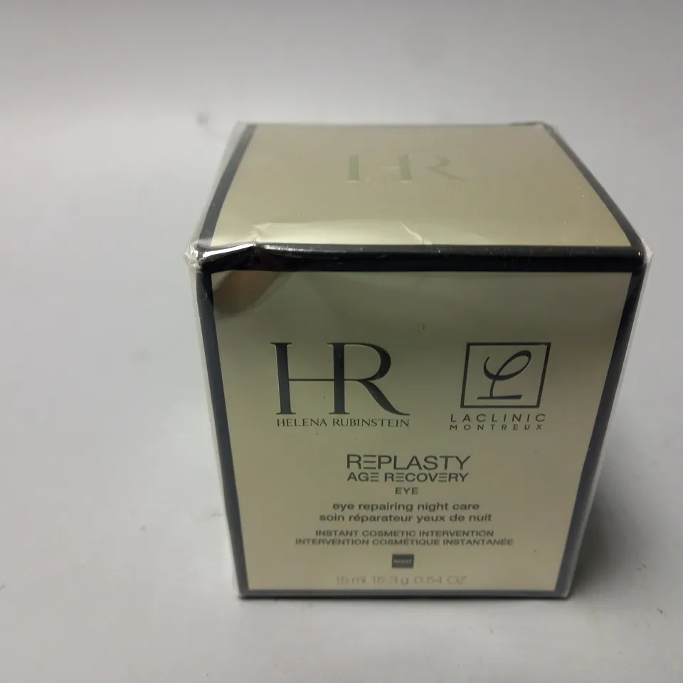 BOXED AND SEALED HELENA RUBINSTEIN REPLASTY AGE RECOVERY EYE RECOVERY CREAM (15ml)