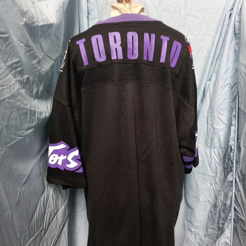 MITCHELL & NESS NBA TORONTO RAPTORS JERSEY – BLACK, SIZE L
