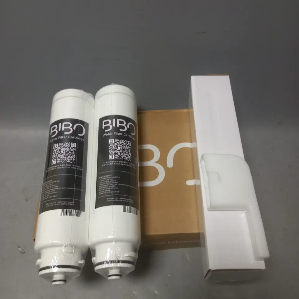 BOXED BIBO WATER FILTER CARTRIDGE & UV LAMP