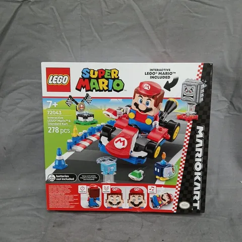 LEGO SUPER MARIO MARIO KART™ – INTERACTIVE LEGO® MARIO™ & STANDARD KART 72043