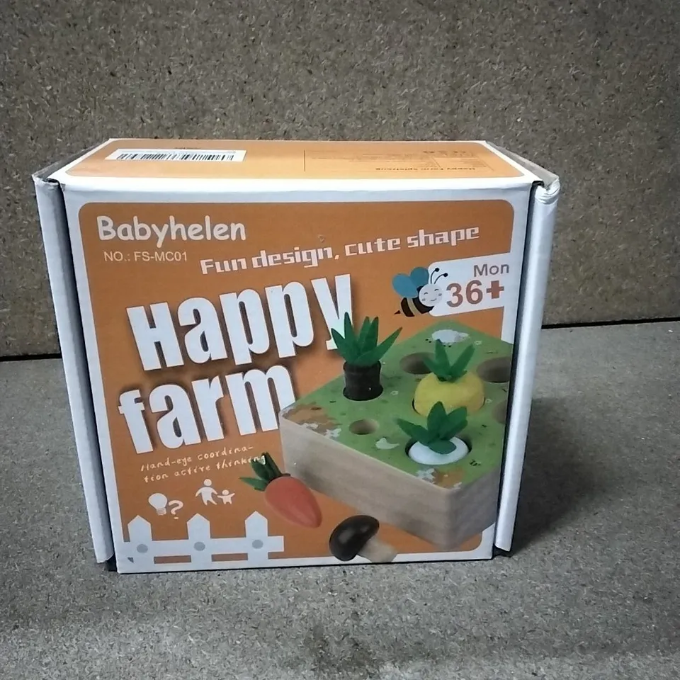 BOX TO CONTAIN APPROXIMATELY X20 BABYHELEN HAPPY FARM CHILDRENS GAME - 1 BOX