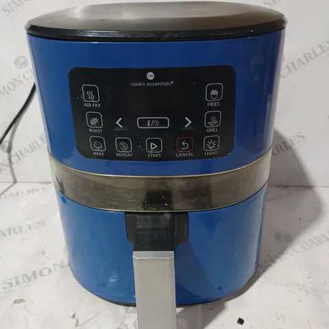BOXED COOK'S ESSENTIALS 4.0L AIR FRYER - SAPPHIRE