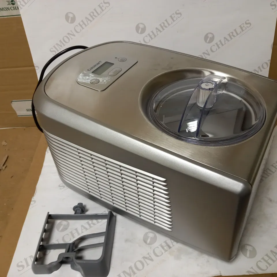 CUISINART ICE CREAM & GELATO PROFFESSIONAL FREEZE BOWL 