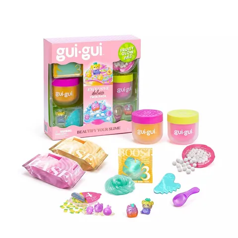 GUI GUI FRUITY GLOW DELUXE TWIN PACK: BEAUTIFY YOUR SLIME