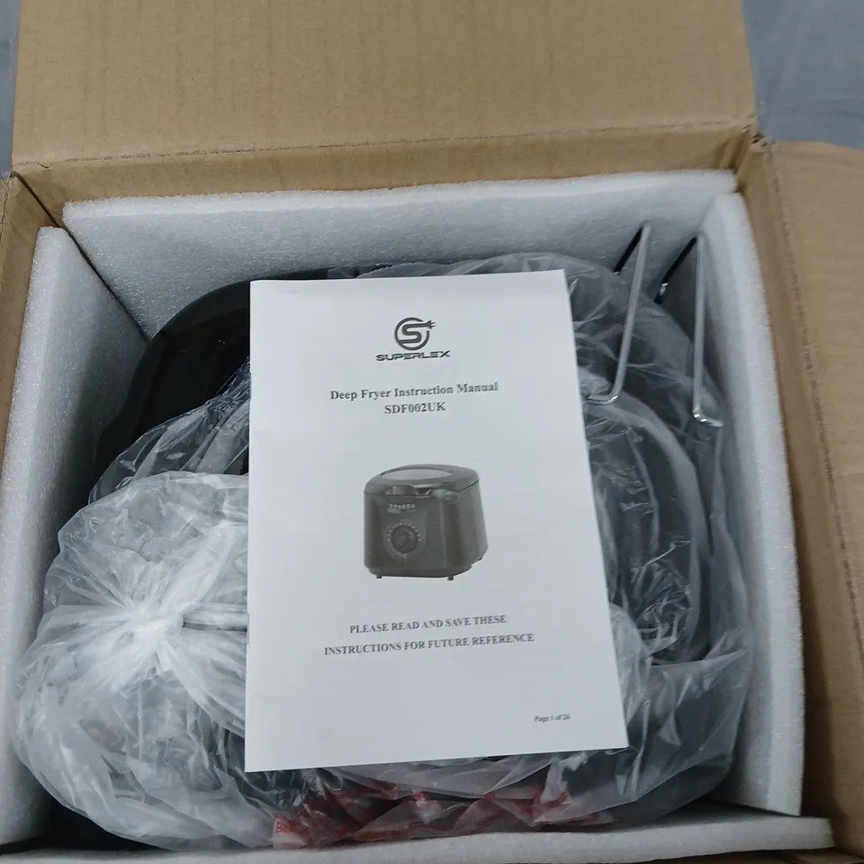 SUPERFLEX DEEP FRYER 2L 1300W – SDF002UK (BOXED)