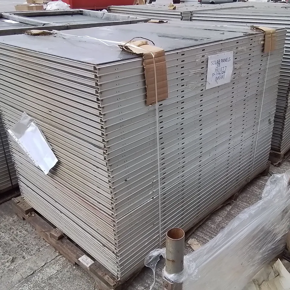 PALLET TO CONTAIN APPROXIMATELY 38 FIRST SOLAR 460W FS-6460A-P SOLAR PANELS 