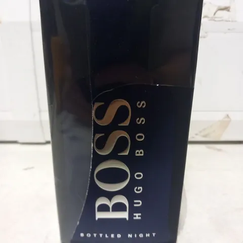 BOXED HUGO BOSS "BOTTLED NIGHT" EAU DE TOILETTE SPRAY 200ML