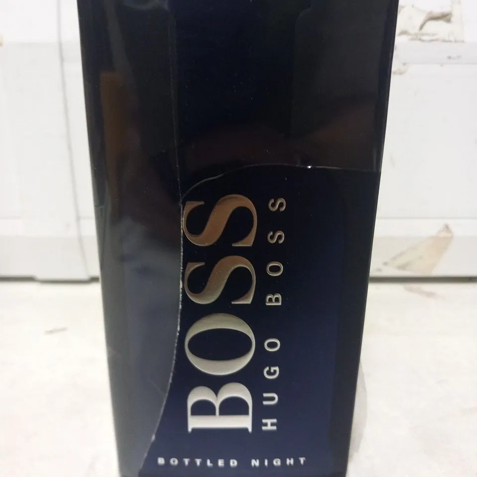 BOXED HUGO BOSS "BOTTLED NIGHT" EAU DE TOILETTE SPRAY 200ML