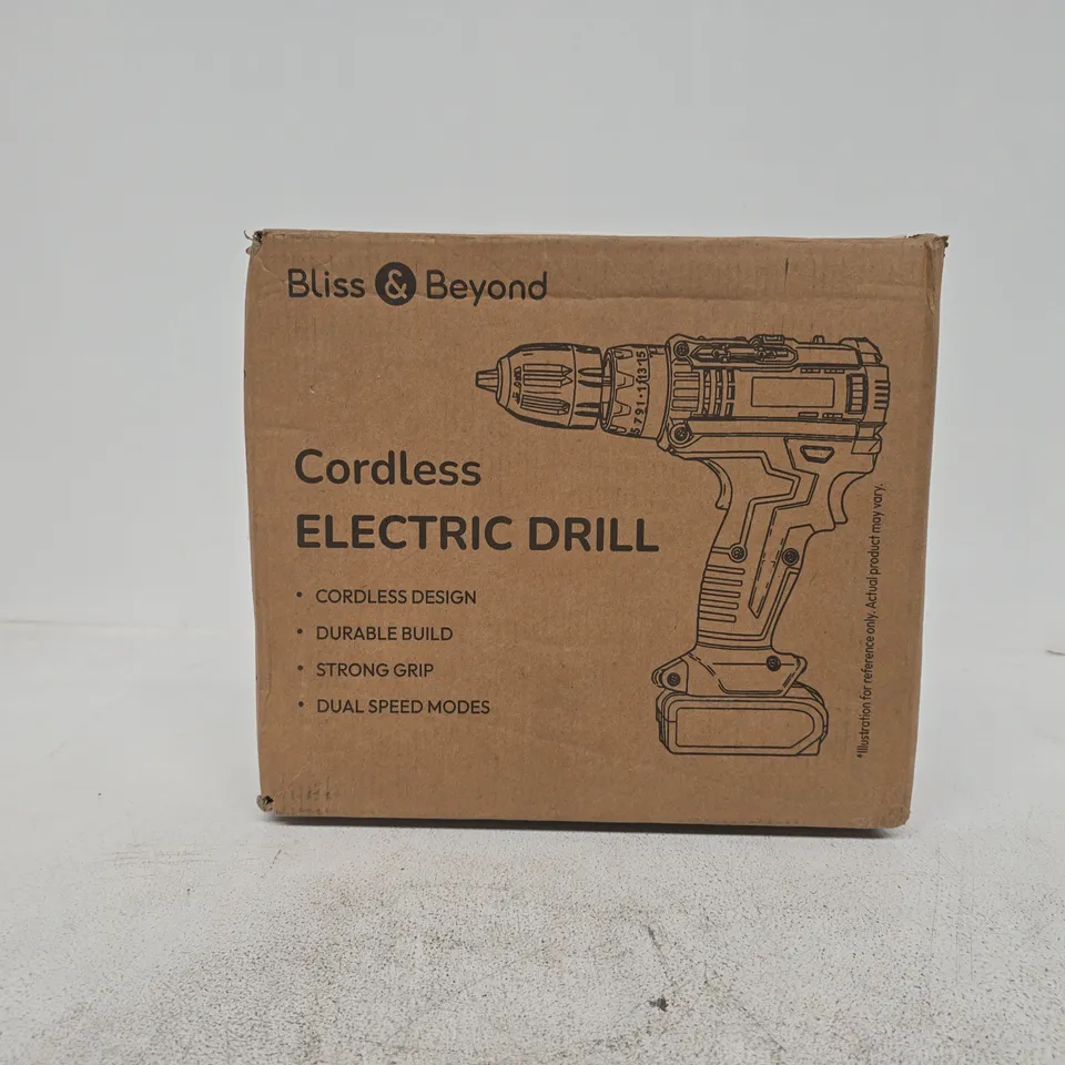 BLISS & BEYOND CORDLESS ELECTRIC DRILL KIT