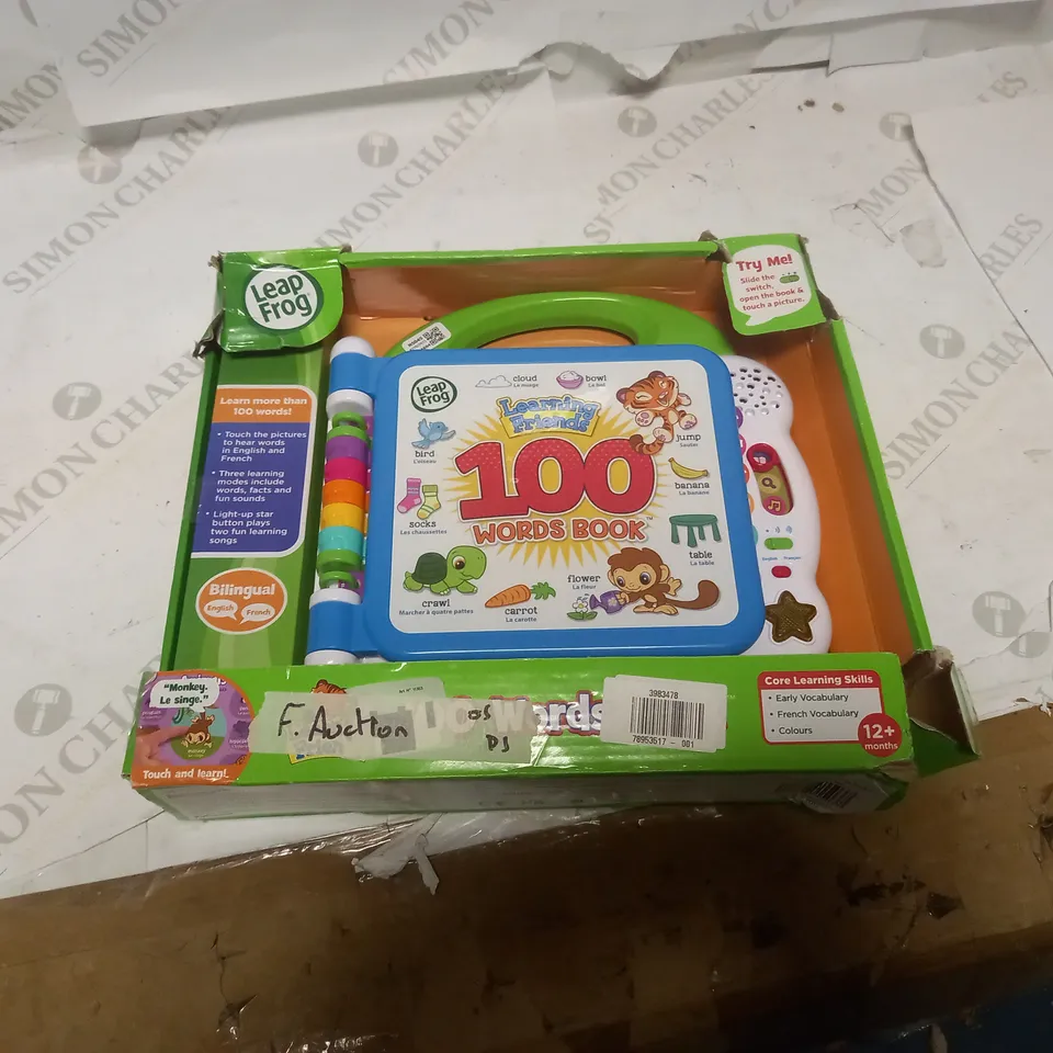 LEAP FROG 100 WORDS BOOK 