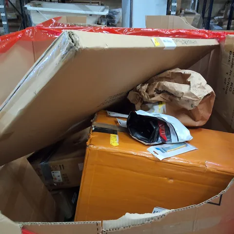 PALLET OF ASSORTED HOUSEHOLD ITEMS AND PRODUCTS TO INCLUDE;SOLAR PANEL,CEILING LIGHT,WATCH STRAPS