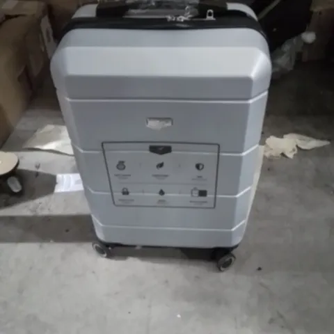 LUGG TRAVEL SUITCASE SILVER 