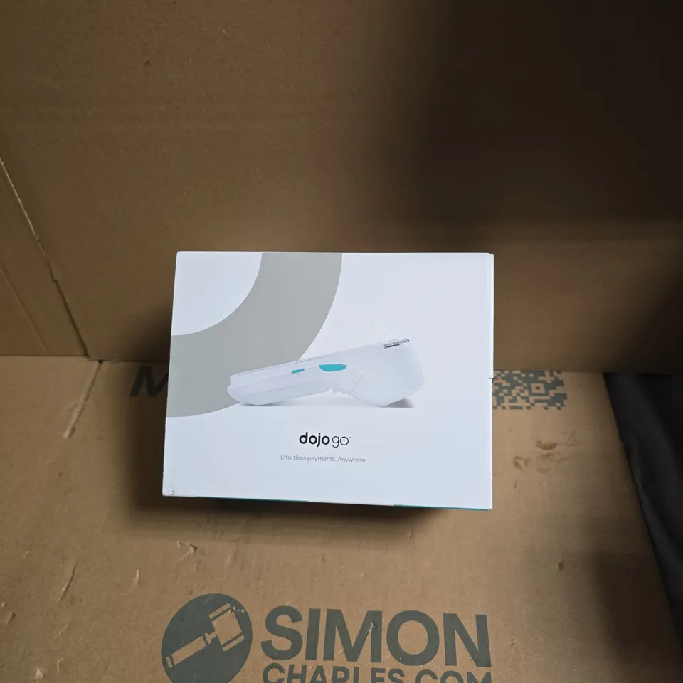 DOJO GO CARD PAYMENT TERMINAL – WHITE, BOXED