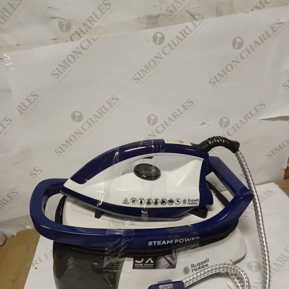 RUSSELL HOBBS STEAM GENERATOR IRON - PURPLE/WHITE