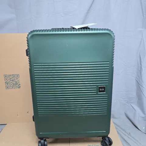 ROCK LUGGAGE LINCOLN TROLLEY CASE GREEN