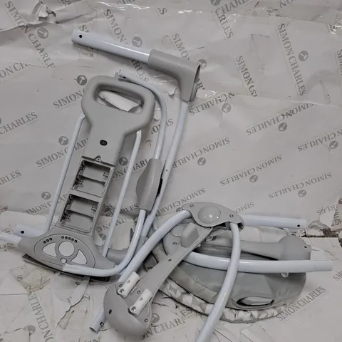 INGENUITY CONVERTME 2-IN-1 PORTABLE AUTOMATIC BABY SWING & INFANT SEAT, GREY
