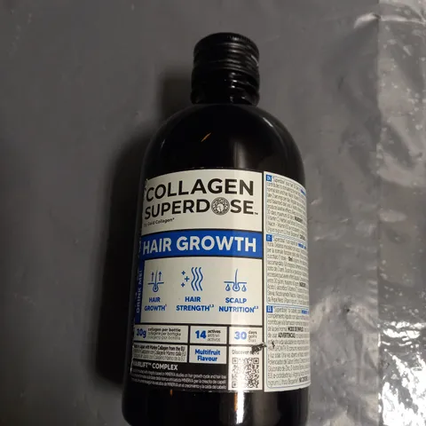 GOLD COLLAGEN COLLAGEN SUPERDOSE HAIR GROWTH DRINK 300ML