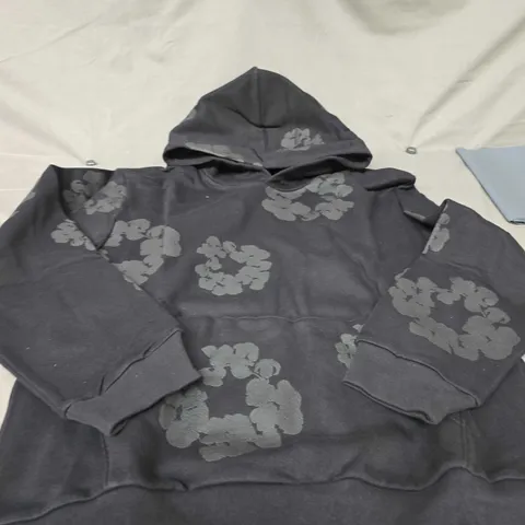 DENIM TEARS BLACK HOODIE SIZE M