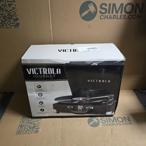BOXED VICTROLA JOURNEY IN BLACK
