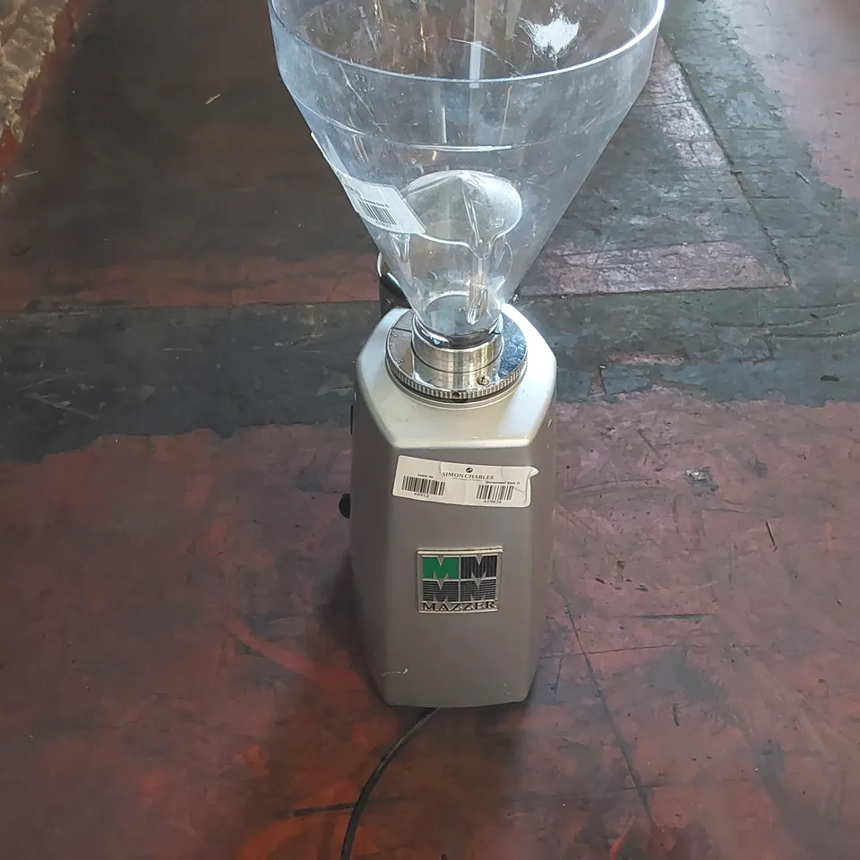 MAZZER LUIGI SPA SUPER JOLLY TIMER COMMERCIAL COFFEE GRINDER