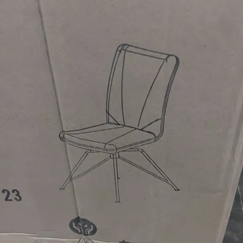 BOXED BAKER FURNITURE LOL DINING CHAIR - TEAL