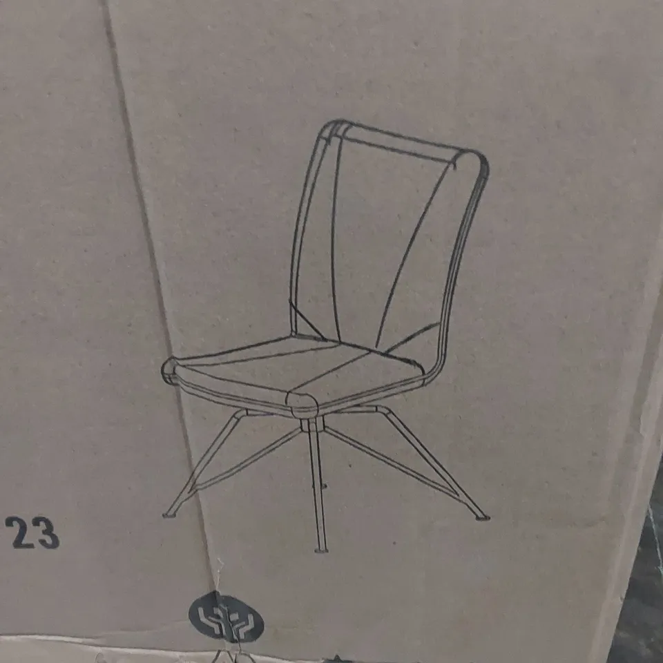 BOXED BAKER FURNITURE LOL DINING CHAIR - TEAL