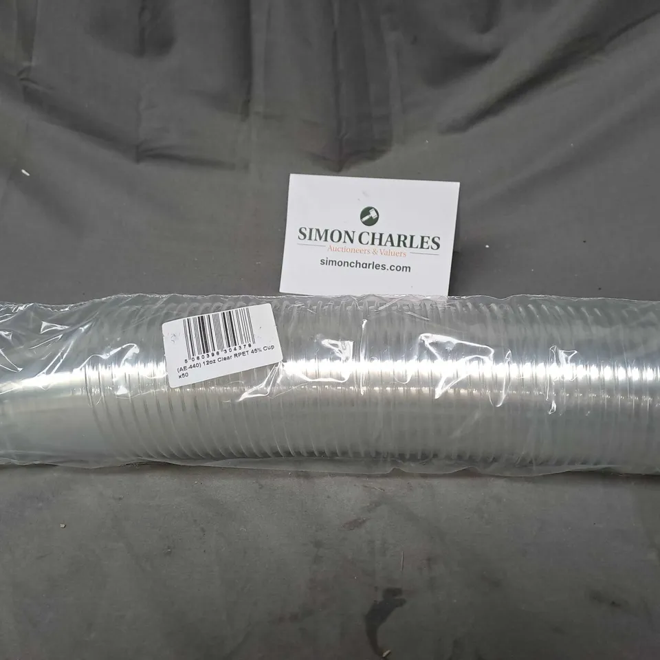 BOX OF 20X50 12OZ CLEAR 45% CUPS
