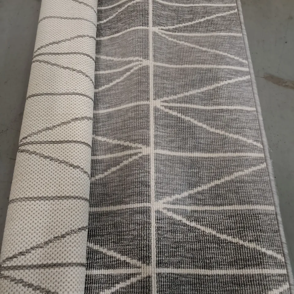 BRAND NEW PACO GREY RUG - 80X150CM